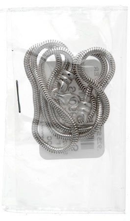 SS.925 Necklace Snake Chain 18" With Lobster Clasp