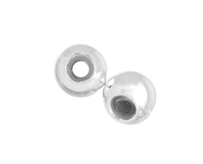 SS.925 Bead Stopper - Slide On 8mm - 2.8mm Large Hole