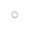 SS.925 Bead Spacer Grooved 9.5mm - 5.0mm Large Hole