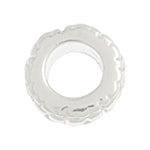 SS.925 Bead Spacer Fancy 9.0mm - 5.0mm Large Hole - Cosplay Supplies Inc