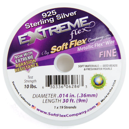 Extreme Flex Wire 19 Strand Sterling Silver