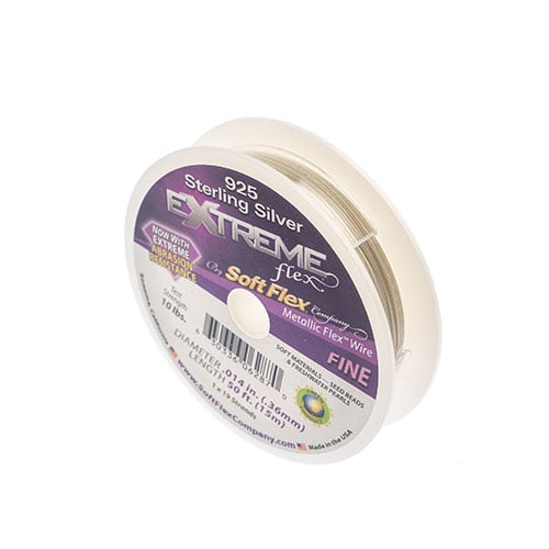 Extreme Flex Wire 19 Strand Sterling Silver - Cosplay Supplies Inc