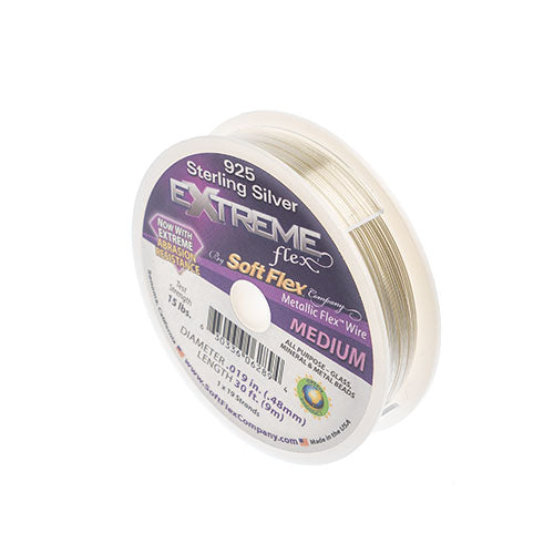Extreme Flex Wire 19 Strand Sterling Silver - Cosplay Supplies Inc