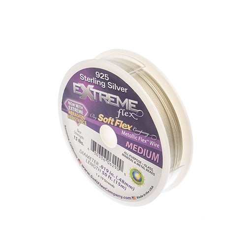 Extreme Flex Wire 19 Strand Sterling Silver - Cosplay Supplies Inc