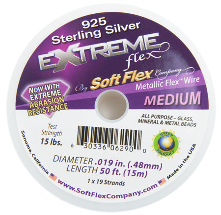 Extreme Flex Wire 19 Strand Sterling Silver