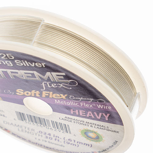 Extreme Flex Wire 19 Strand Sterling Silver
