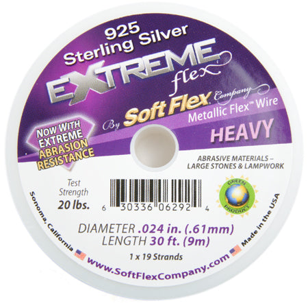 Extreme Flex Wire 19 Strand Sterling Silver