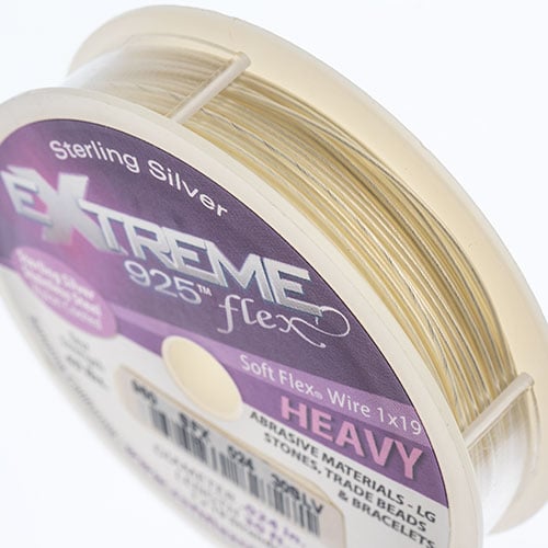 Soft Flex Extreme Wire 19 Strand Sterling Silver