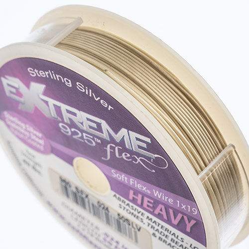 Soft Flex Extreme Wire 19 Strand Sterling Silver