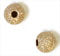 Gold Filled 14kt Bead Stardust Round 5mm W/ 1.4mm Hole Approx 2.5g
