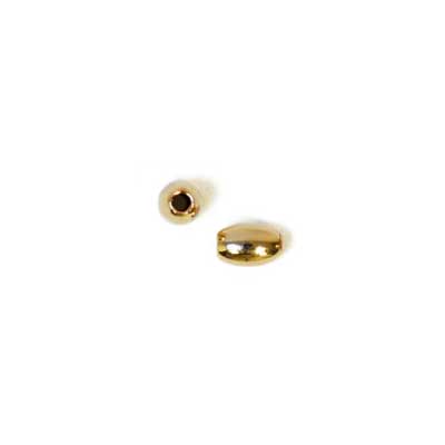 Gold Filled 14kt Bead Oval 4x6mm Approx - Cosplay Supplies Inc