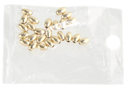 Gold Filled 14kt Bead Oval 4x6mm Approx