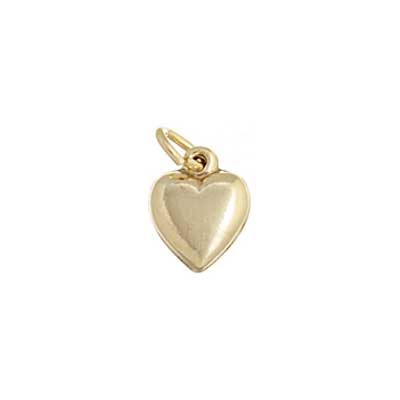 Gold Filled 14kt Charms Heart 8mm - Cosplay Supplies Inc