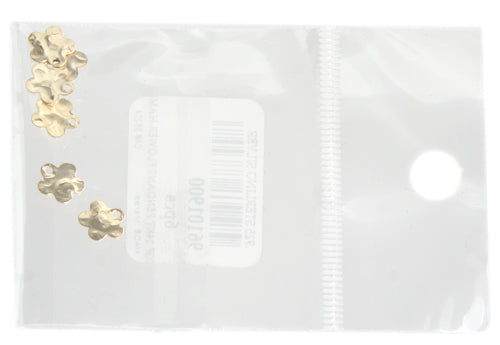 Gold Filled 14kt Pendant Flower Hammered 6mm