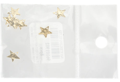 Gold Filled 14kt Pendant Star Hammered 10mm