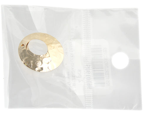 Gold Filled 14kt Pendant Open Dome Hammered 21mm