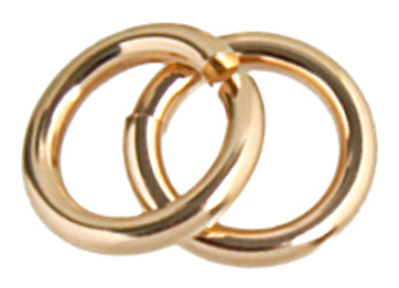 Gold Filled 14kt Jump Ring 1.27 8mm Approx 2.3g