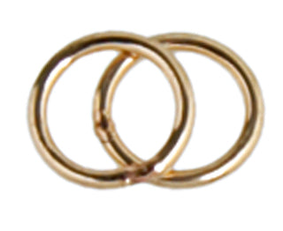 Gold Filled 14kt Jump Ring (.64) Round 5mm Closed