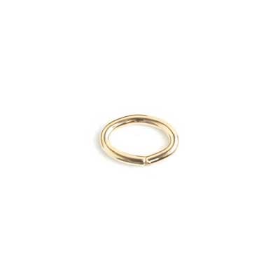 Gold Filled 14kt Jump Ring Oval 3x4.6mm 22ga Approx 1.5g - Cosplay Supplies Inc