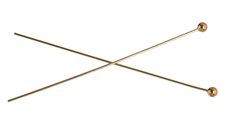 Gold Filled 14kt Ball Pin 24ga 