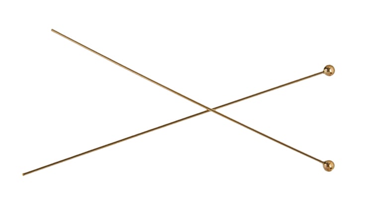 Gold Filled 14kt Ball Pin 24ga 