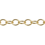 Gold Filled 14kt Chain Cable 4.7 mm Approx 3.7g - Cosplay Supplies Inc