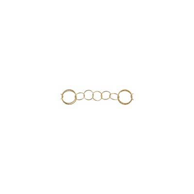 Gold Filled 14kt Chain Round 5 + 2 15mm/20mm - Cosplay Supplies Inc