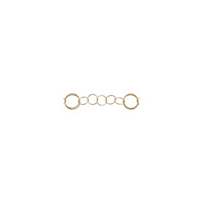 Gold Filled 14kt Chain Round 5 + 2 15mm/20mm - Cosplay Supplies Inc