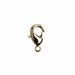 18kt Gold Plated Lobster Clasp 12mm 6pcs