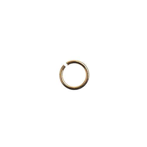 18kt Gold Plated Jump Ring 4x0.5mm 24ga 250pcs