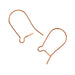 Rose Gold Filled 14k Kidney Earwire (0.51mm) 16mm Approx 0.8g
