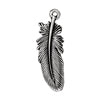 Tierra Cast - Charm Feather 24mm