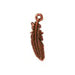 Tierra Cast - Charm Feather 19mm