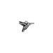 Tierra Cast - Charm Hummingbird Antique Silver - Cosplay Supplies Inc