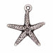 Tierra Cast - Charm Starfish Antique Silver - Cosplay Supplies Inc
