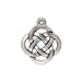 Tierra Cast - Charm Celtic Open Round Antique Silver