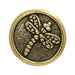 Tierra Cast - Button Round Dragonfly - Cosplay Supplies Inc