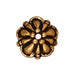 Tierra Cast - Bead Cap Tiffany 8mm Antique Gold - Cosplay Supplies Inc