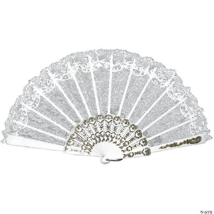 9" Lace Fan