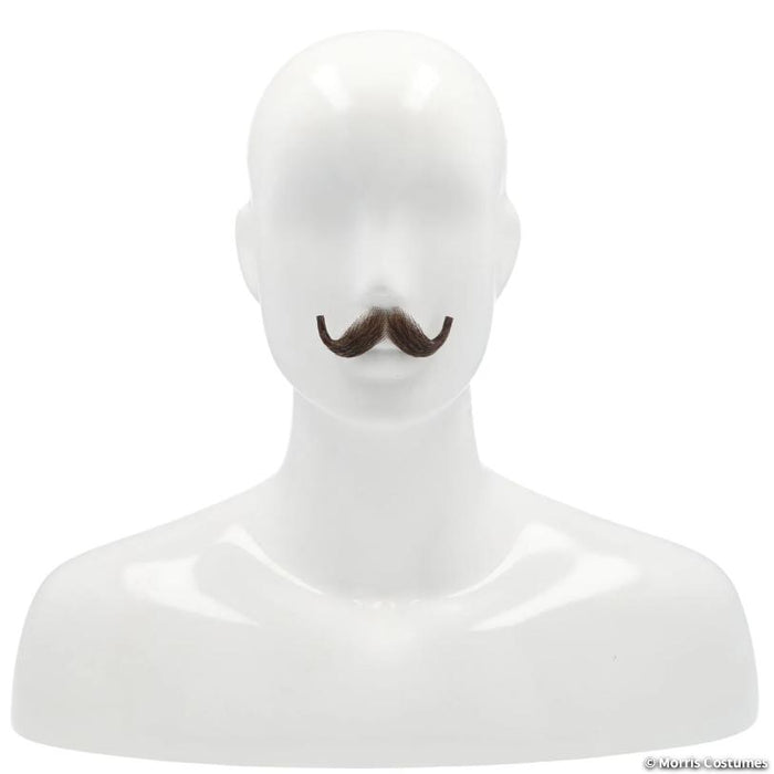 Small English Mustache - Human Hair