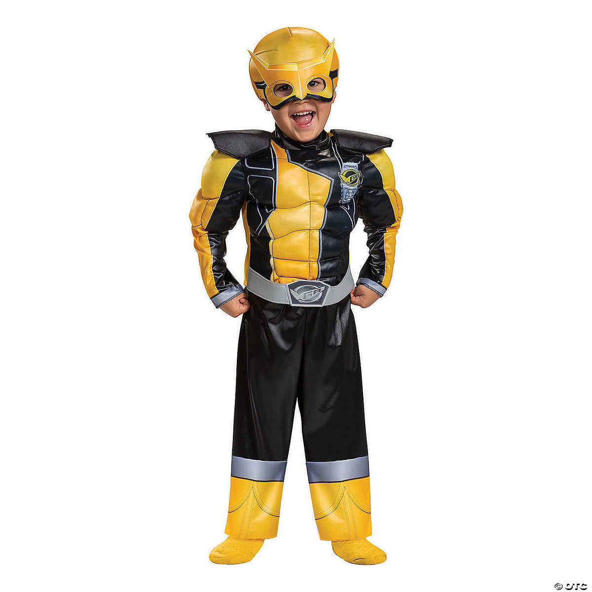 Toddler Muscle Gold Ranger Beast Morphers Costume — Cosplay Supplies Inc