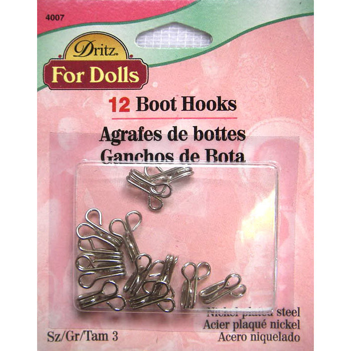 Boot Hooks for Dolls