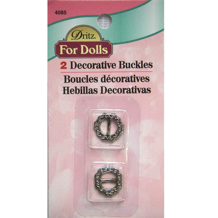 Mini Decorative Buckles - Round