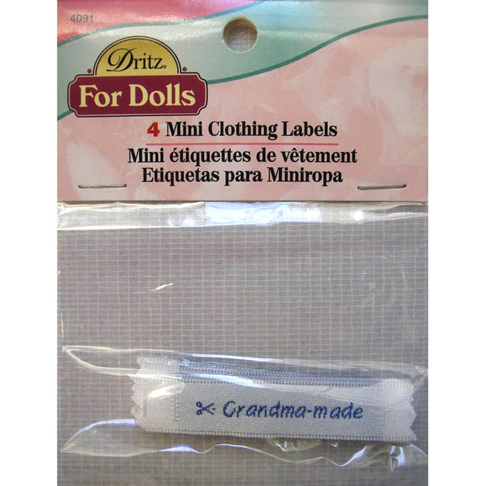 Mini Clothing Labels