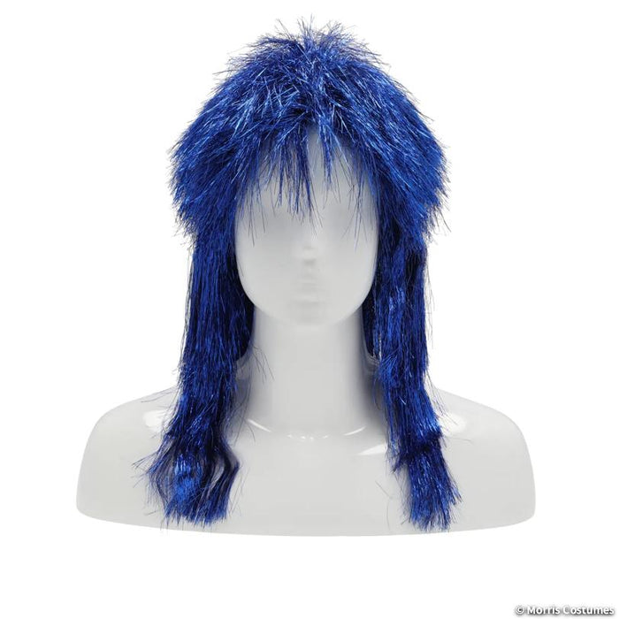 Long Punk Tinsel Wig