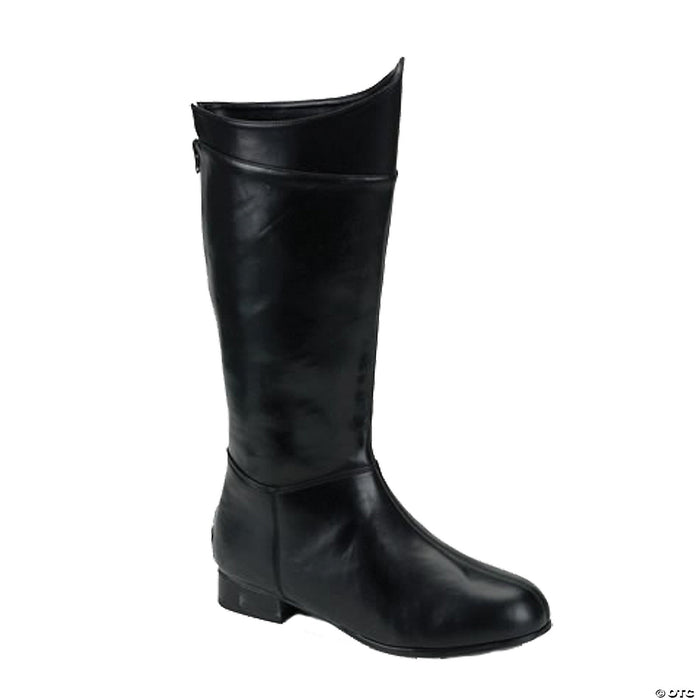 Adult Black Superhero Boot