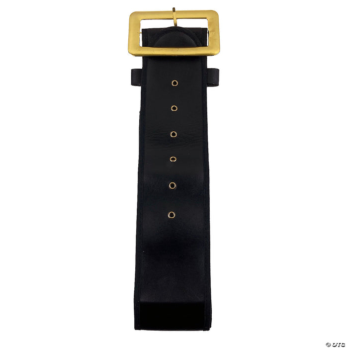 Naugahyde Santa Belt with Prong Buckle