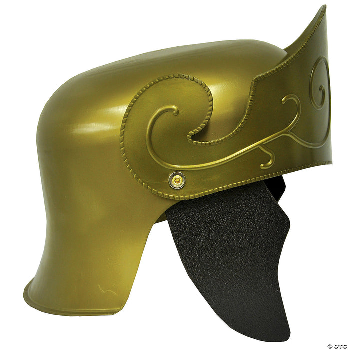 Adult Roman Helmet Gold Costume Accessory