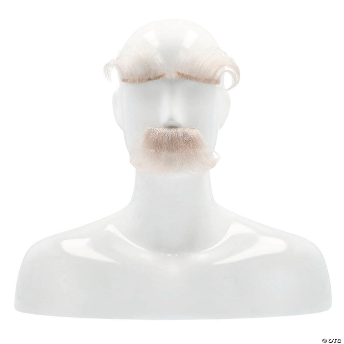 Eyebrows & Mustache Set - Synthetic