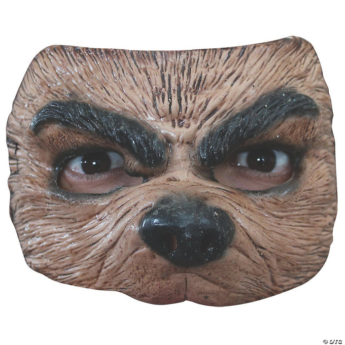 Adults & Kids' Wolf Half Mask